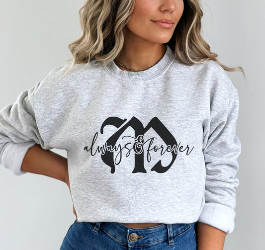 M Always & Forever Crewneck PREORDER