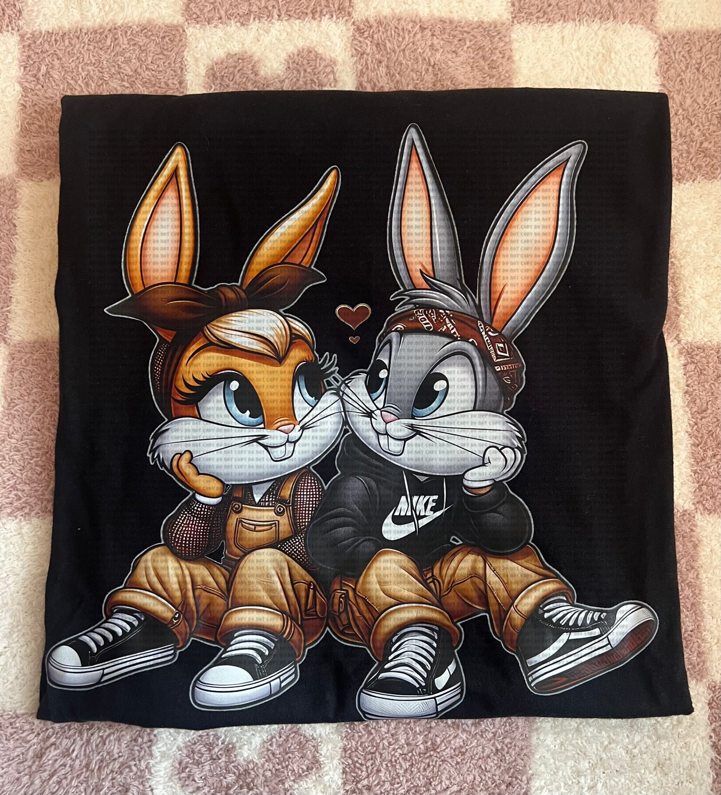 Bunny Chicano Couple Tee