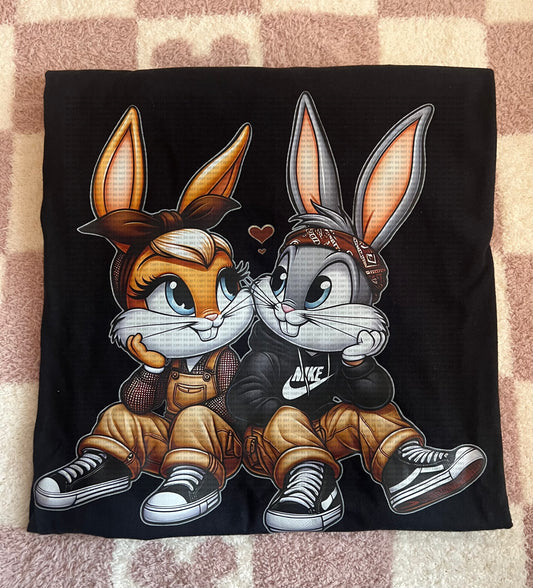 Bunny Chicano Couple Tee